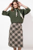 Imagen de Falda Midi Print Cuadros